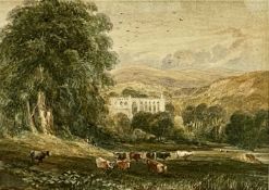 DAVID COX watercolour - entitled 