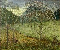 ‡ FELICITY CHARLTON oil on board - entitled verso 