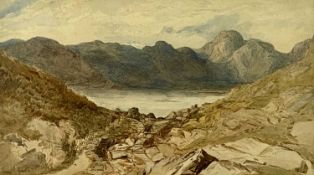 ATTRIBUTED TO DAVID COX JUNIOR watercolour - titled verso 
