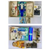 REMOTE CONTROL SCALE MODEL VEHICLES including Tamiya B2B racing side car, part built, Tamiya