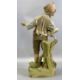 LARGE GROUP OF MIXED CERAMICS, including Royal Dux figure of a boy with dog, 52cms (h), Quimper - Image 2 of 6