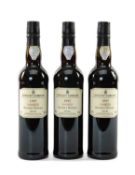 COSSART GORDON 1997 COLHEITA MALMSEY MADEIRA, three 50cl bottles, 19% vol, (3) Provenance: private