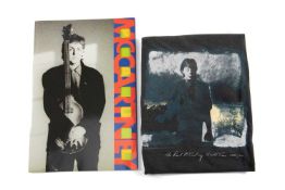 PAUL MCCARTNEY INTEREST comprising a World Tour 1989 / 90 glossy picture catalogue together with