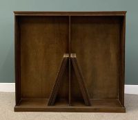 REPRODUCTION OAK GOOD SIZE BOOKCASE with adjustable shelves, 153 (h) x 167 (w) x 31 (d) cms