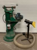 INDUSTRIAL LATHE & ACCESSORIES Provenance: Private collection Gwynedd