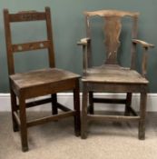 FARMHOUSE CHAIR carved 