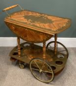 ITALIAN STYLE DRINKS TROLLEY 76 (h) x 79 (w) x 43 (d) cms Provenance: Private collection