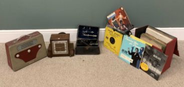 VINTAGE COLLECTABLES to include radios, clocks, medical instruments, records Provenance: Private