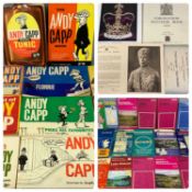 MIXED GROUP OF EPHEMERA including Giles Annuals, ordnance survey maps, guidebooks, ETC Provenance: