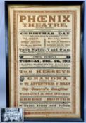 ORIGINAL PAPER THEATRE POSTER, 