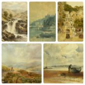 VARIOUS BRITISH ARTISTS (19th century onwards), CHARLES A. BOOL watercolour - entitled on slip 