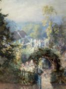 SAM TOWERS RCA (British 1862-1943) watercolour - entitled verso 