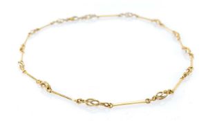 9K GOLD MULTI-LINK CHAIN, 51cms long, 11.3gms Provenance: deceased estate Carmarthenshire