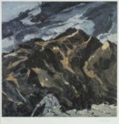 ‡ SIR KYFFIN WILLIAMS RA limited edition (128/250) print - 'Farmer Below Snowdon', fully signed in