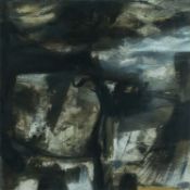 ‡ DICK CHAPPELL (b.1954) oil on panel - entitled verso, 'Beating on Clouds' on Martin Tinney Gallery