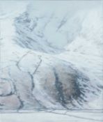 ‡ DANIEL CRAWSHAW (b.1967) oil on canvas - entitled verso, 'Nant Ffrancon 1' on Martin Tinney