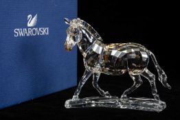 SWAROVSKI CRYSTAL RARE ENCOUNTERS ZEBRA, model no.1050853, 11cms (h) Provenance: consigned via