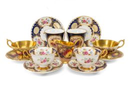 ASSORTED MODERN BONE CHINA, including pair Aynsley 