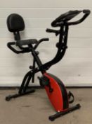 RECUMBENT BIKE EXERCISER 121cms (h) Provenance: private collection Conwy