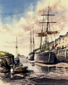 ‡ ALAN KIRKPATRICK limited edition (6/200) colour print - Amlwch Port, signed, titled and numbered