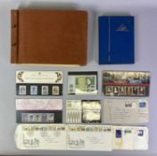 STAMP COLLECTION, stock book with mainly GB mint and used, some First Day Covers, four