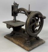 VICTORIAN SHAKESPEAR SEWING MACHINE, made by the Royal Sewing Machine Company, Birmingham, cast iron