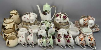 GROUP OF 20TH CENTURY BRITISH CERAMICS including an FCE coffee service decorated with fruit and