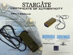 STARGATE SG1 (MGM TELEVISION 1997 - 2007), O'Neill's monocular, green metal with slide focus, neck