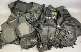 UNKNOWN PRODUCTIONS, various costume parts including L.A.P.D. SWAT tactical vest with multiple