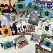 BEATLES' RECORDS COLLECTION, LPs - White Album No 0034269, Beatles For Sale PC1240, Abbey Road, Hard