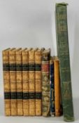 BOOK COLLECTION - VOLS 4 - 9 ANTIQUARIAN & TOPOGRAPHICAL CABINET CONTAINING ELEGANT VIEWS, published