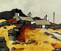 STEPHEN JOHN OWEN (Contemporary) oil on canvas - entitled verso 'Rhosadd Goch', dated 9.5.2021,