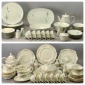 MAYFAIR FLORAL CHINA DINNER & TEA SERVICE, approx. 58 pieces and a Noritake tea and dinner