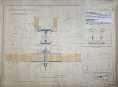 LARGE & INTERESTING COLLECTION ORIGINAL RAILWAY DOCUMENTS, MAPS, PLANS & SECTIONS, including Taf