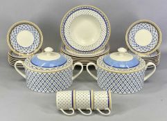 VILLEROY & BOCH DINNERWARE, 'Perpignan' pattern, approx. 27 pieces Provenance: private collection