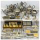 EPNS TEA SERVICE, SERVERS & OTHER CUTLERY, cased and loose, etc Provenance: private collection - Image 1 of 3