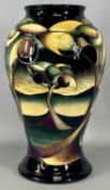 MOORCROFT 'WESTERN ISLES' BALUSTER VASE, designed by Sian Leeper, signed and dated 2006 with