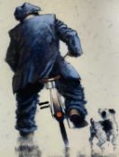 ALEXANDER MILLAR (Scottish Contemporary) limited edition (108/195) colour print - 'Riding with