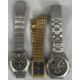THREE GENT'S WRISTWATCHES, Seiko chronograph 100m stainless steel cased bracelet watch, black dial - Image 2 of 2