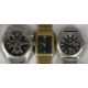 THREE GENT'S WRISTWATCHES, Seiko chronograph 100m stainless steel cased bracelet watch, black dial - Image 1 of 2