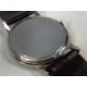ROIDOR WHITE METAL GENTLEMEN'S WRISTWATCH having silvered dial with baton hour markers, leather - Image 4 of 4
