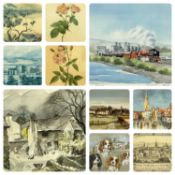 PAINTINGS, PRINTS & ENGRAVINGS ASSORTMENT Provenance: private collection Flintshire