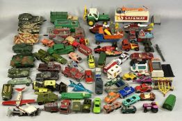 DIECAST VEHICLES to include Dinky Hovercraft, Matchbox Ford Capri No. 54, Corgi Heinkel No. 233,