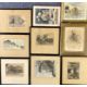 VARIOUS ARTISTS prints, paintings and engravings, various sizes (22) Provenance: deceased estate - Image 2 of 3