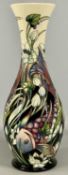 MOORCROFT 'ANOTHER WORLD' BALUSTER VASE, designed by Nicola Slaney, signed, 28/50, 2017, impressed