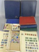 STAMP COLLECTION including several stockbooks with US content, worldwide including British Empire,