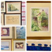 VARIOUS WELSH RELATED PICTURES including opera singer Sir Bryn Terfel prints etc Provenance: private