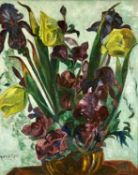 CYRIL JOSHUA ROSS OBE ROI (British 1891 - 1973) oil on board - still life flowers in vase,