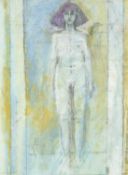 ‡ OSI RHYS OSMOND (1942-2015) gouache and pencil - entitled, 'Susannah', signed and dated '88, 48