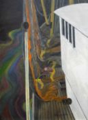 ‡ PHILIP MUIRDEN (1932-2023) on on canvas - entitled verso, 'Belgium Fisherman', signed, 100 x 74cms